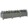 Miniatyrbillede 3 af 9: Højbed 120x40x23 cm polypropylen - Plantekasse - Plantekasser - Home & Living