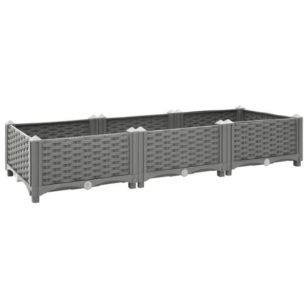 Højbed 120x40x23 cm polypropylen - Plantekasse - Plantekasser - Home & Living