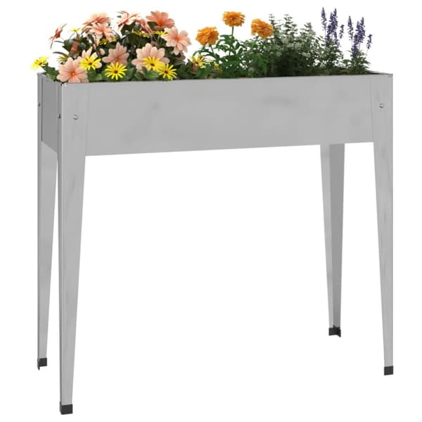 Odlingslåda 100,5x40,5x90 cm galvaniserat stål - Odlingslåda Upphöjd - Odlingslådor Upphöjda - Home & Living