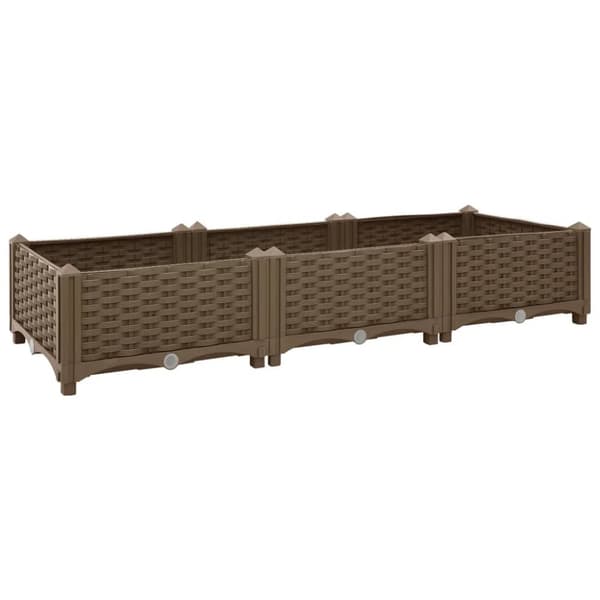 Højbed 120x40x23 cm polypropylen - Højbed - Højbede - Home & Living