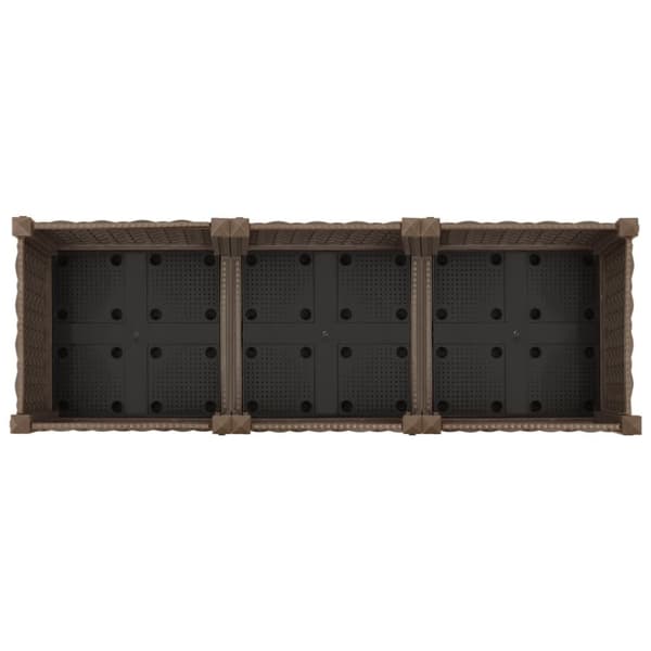 Højbed 120x40x23 cm polypropylen - Højbed - Højbede - Home & Living