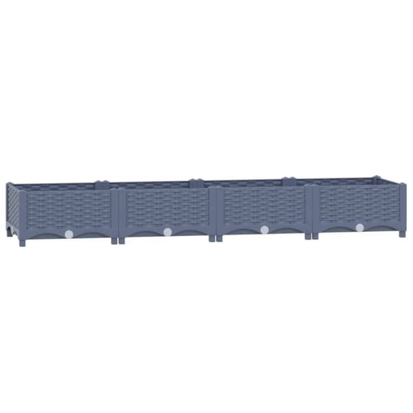 Højbed 160x40x23 cm polypropylen - Højbed - Højbede - Home & Living