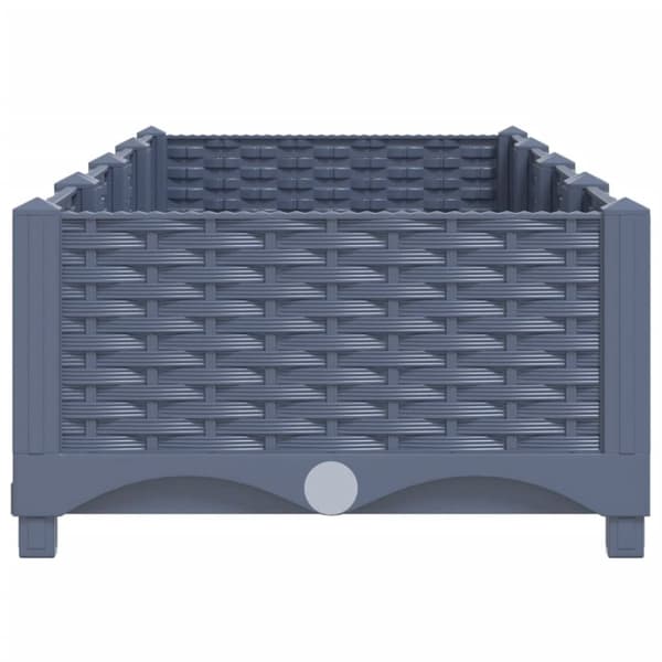 Højbed 160x40x23 cm polypropylen - Højbed - Højbede - Home & Living