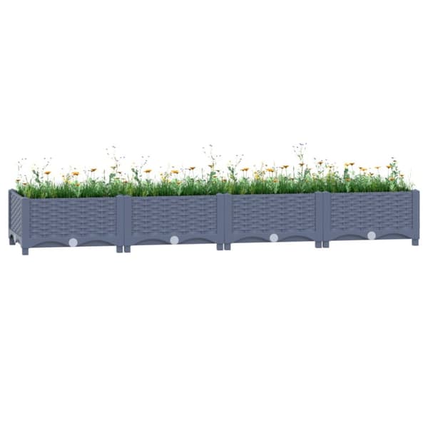 Højbed 160x40x23 cm polypropylen - Højbed - Højbede - Home & Living