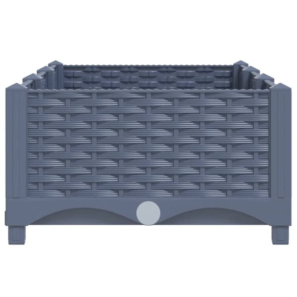 Upphöjd odlingslåda 120x40x23 cm polypropen - Odlingslåda - Odlingslådor - Home & Living