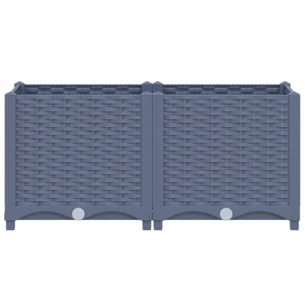 Højbed 80x40x38 cm polypropylen - Højbed - Højbede - Home & Living