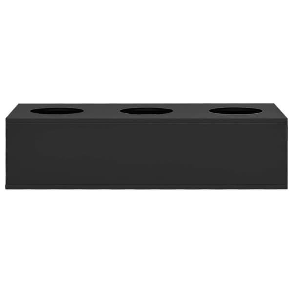 Plantekasse til kontor 90x40x23 cm stål antracitgrå - Plantekasse - Plantekasser - Home & Living