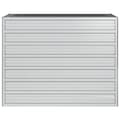 Miniatyrbild 5 av 8: Odlingslåda upphöjd galvaniserat stål 100x40x77 cm silver - Odlingslåda - Odlingslådor - Home & Living