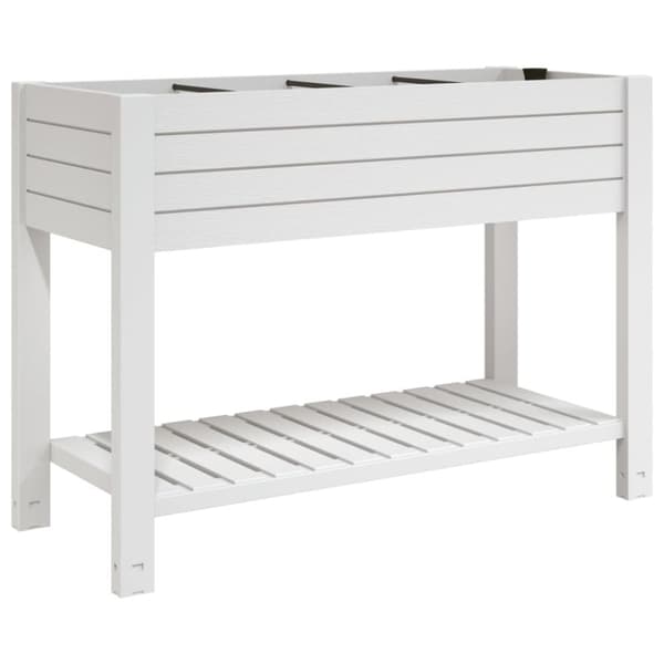 Højbed 110x45x79 cm polypropylen hvid - Højbed - Højbede - Home & Living
