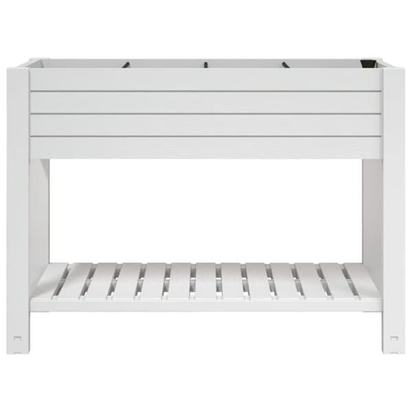 Højbed 110x45x79 cm polypropylen hvid - Højbed - Højbede - Home & Living