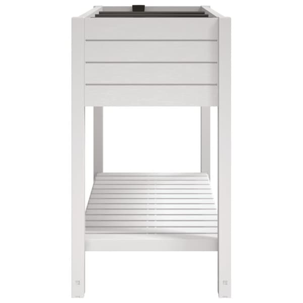 Højbed 110x45x79 cm polypropylen hvid - Højbed - Højbede - Home & Living