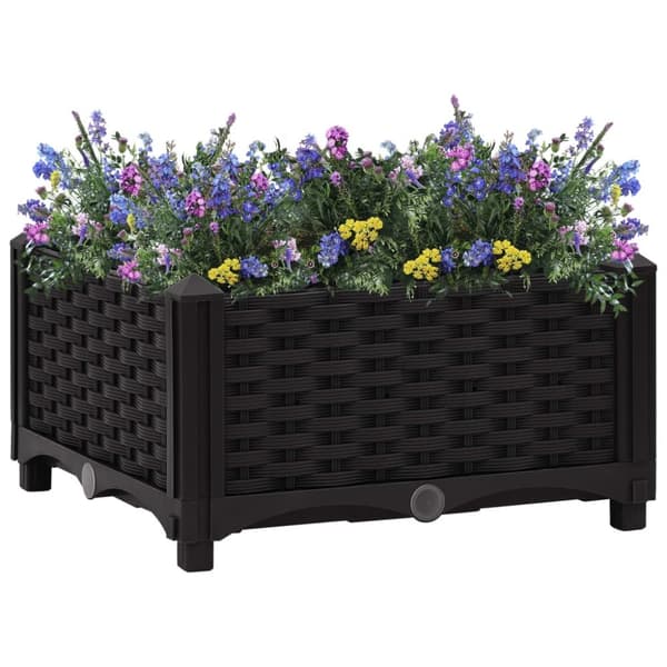 Upphöjd odlingslåda 40x40x23 cm polypropen - Odlingslåda - Odlingslådor - Home & Living