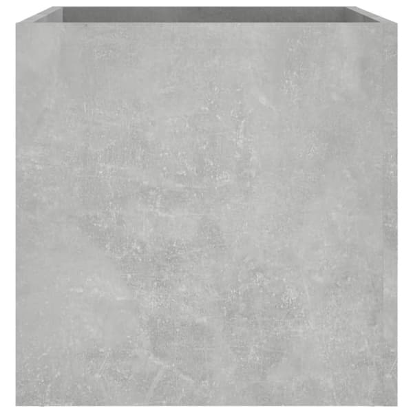 Plantekasse 40x40x40 cm konstrueret træ betongrå - Plantekasse - Plantekasser - Home & Living