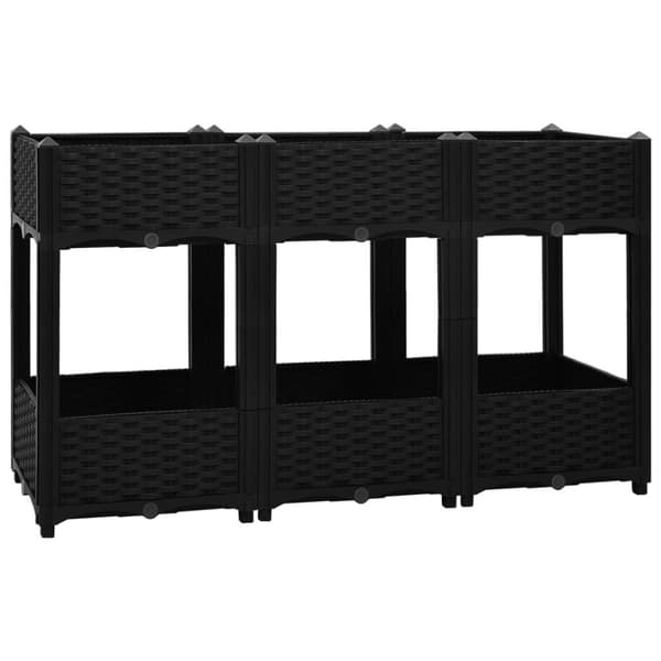 Højbed 120x40x71 cm polypropylen - Højbed - Højbede - Home & Living