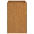Pikkukuva 7 / 11: Kukkalaatikko 42x38x75 cm Corten teräs - Kukkaruukku - Kukkalaatikko - Home & Living