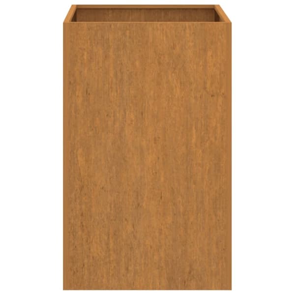 Kukkalaatikko 42x38x75 cm Corten teräs - Kukkaruukku - Kukkalaatikko - Home & Living