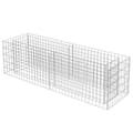 Miniatyrbillede 4 af 9: Gabion-højbed 180x50x50 cm galvaniseret stål - Gabion-højbed - Gabion-højbede - Home & Living