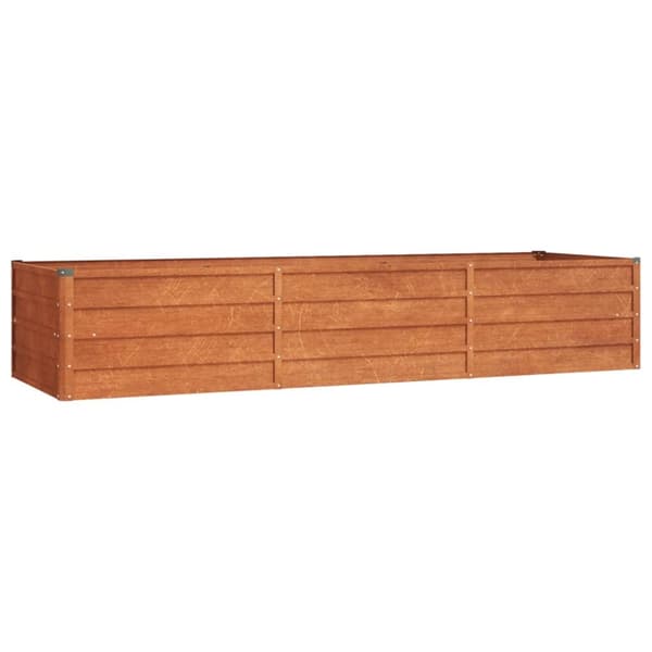 Højbed 240x80x45 cm cortenstål rustfarvet - Højbed - Højbede - Home & Living