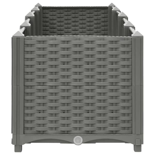 Højbed 160x40x38 cm polypropylen - Plantekasse - Plantekasser - Home & Living