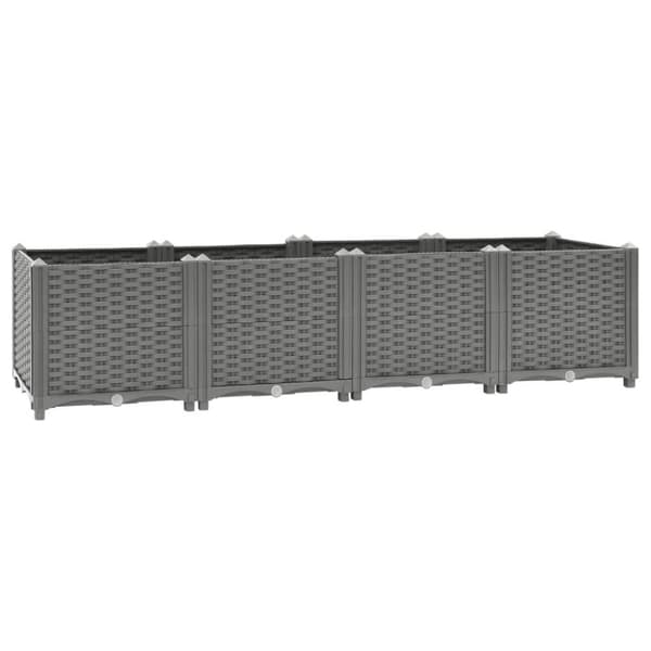Højbed 160x40x38 cm polypropylen - Plantekasse - Plantekasser - Home & Living