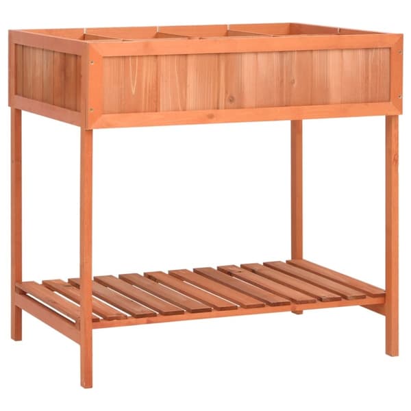Odlingslåda för örter 80x60x80 cm massivt granträ - Örtlåda - Örtlåda - Home & Living