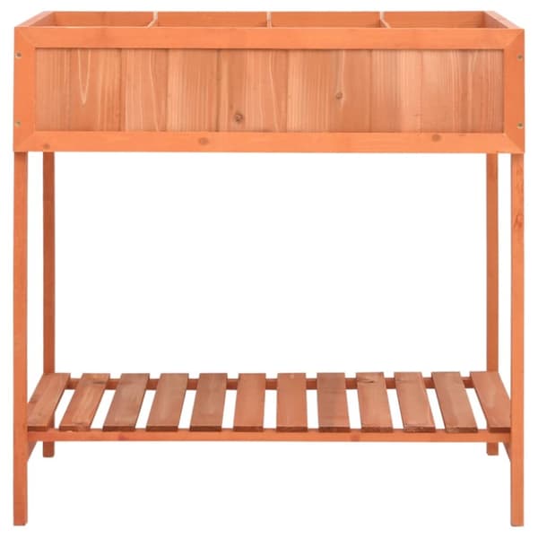 Odlingslåda för örter 80x60x80 cm massivt granträ - Örtlåda - Örtlåda - Home & Living