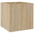Miniatyrbillede 3 af 8: Plantekasse 40x40x40 cm konstrueret træ sonoma-eg - Plantekasse - Plantekasser - Home & Living