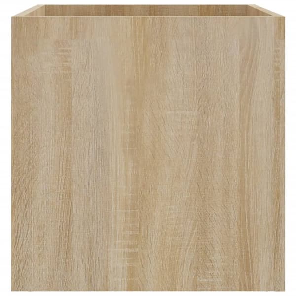 Plantekasse 40x40x40 cm konstrueret træ sonoma-eg - Plantekasse - Plantekasser - Home & Living