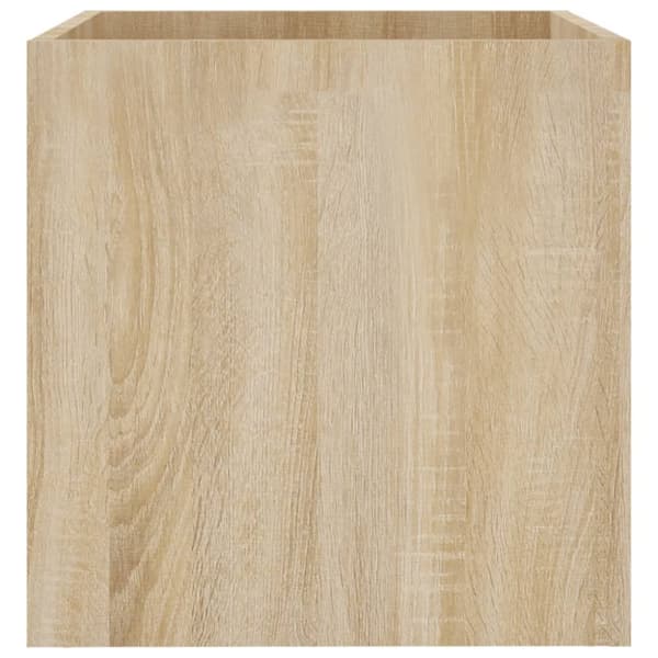Plantekasse 40x40x40 cm konstrueret træ sonoma-eg - Plantekasse - Plantekasser - Home & Living