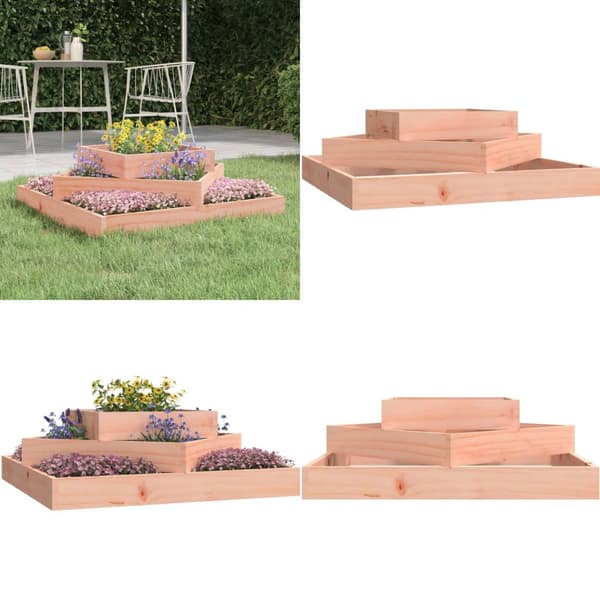 Plantekasse 83x83x27 cm massivt douglasgran - Plantekasse - Plantekasser - Home & Living