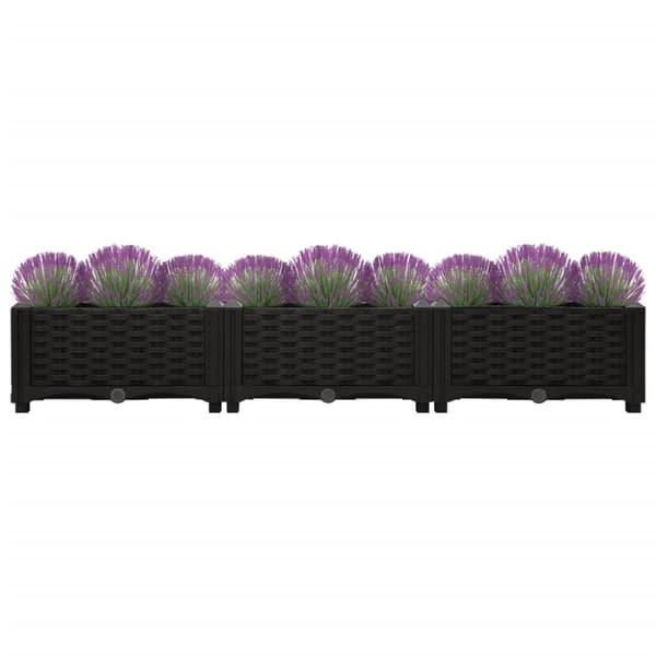 Højbed 120x40x23 cm polypropylen - Højbed - Højbede - Home & Living