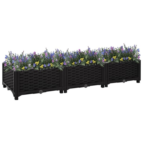 Højbed 120x40x23 cm polypropylen - Højbed - Højbede - Home & Living