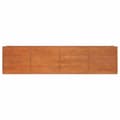 Pikkukuva 5 / 9: Korotettu kukkalaatikko ruoste 320x80x77 cm Corten teräs - Puutarhan Korotettu Kukkalaatikko - Puutarhan Korotetut Kukkalaatikot - Home & Living