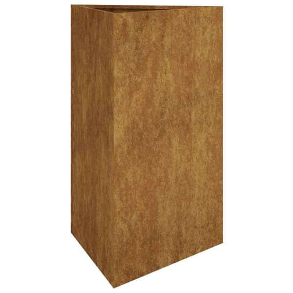 Puutarhakukkalaatikko 50x43x75 cm Corten teräs - Puutarhakukkalaatikko - Puutarhakukkalaatikot - Home & Living