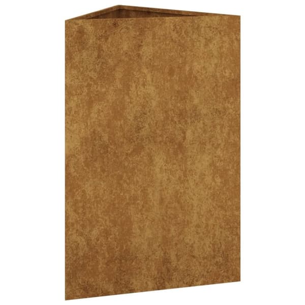 Puutarhakukkalaatikko 50x43x75 cm Corten teräs - Puutarhakukkalaatikko - Puutarhakukkalaatikot - Home & Living