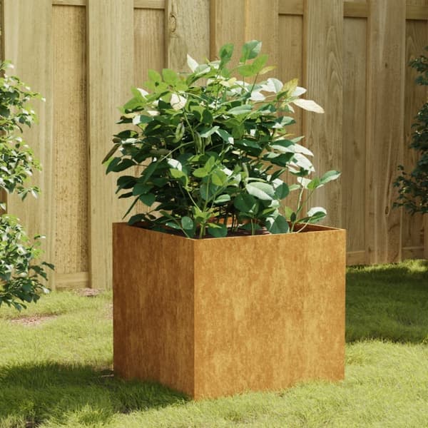Plantekasse 40x41x40 cm cortenstål - Plantekasse - Plantekasser - Home & Living
