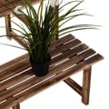 Pikkukuva 7 / 8: Rootz Plant -portaat - Bruin - Hatkut - 39,37 cm x 31,49 cm x 31,49 cm