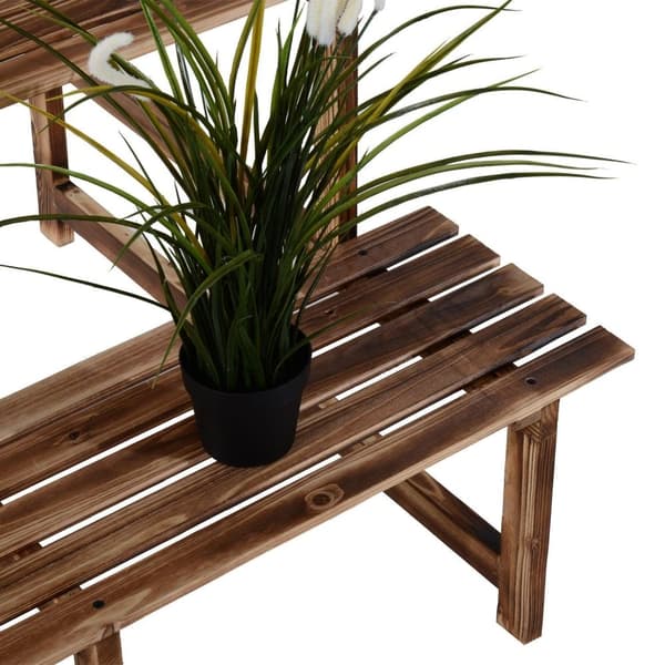 Rootz Plant -portaat - Bruin - Hatkut - 39,37 cm x 31,49 cm x 31,49 cm