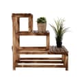 Pikkukuva 2 / 8: Rootz Plant -portaat - Bruin - Hatkut - 39,37 cm x 31,49 cm x 31,49 cm