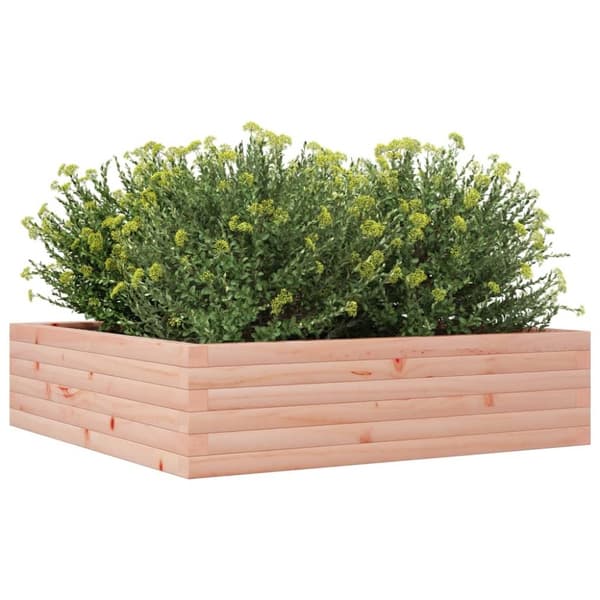 vidaXL plantekasse 90x90x23 cm massivt douglasgran