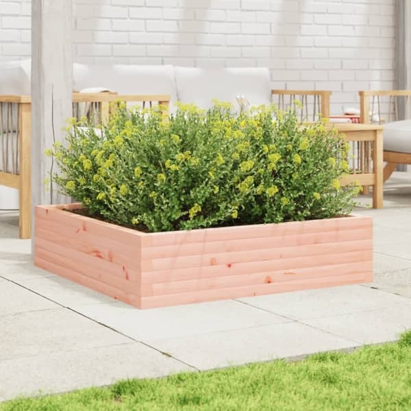 vidaXL plantekasse 90x90x23 cm massivt douglasgran