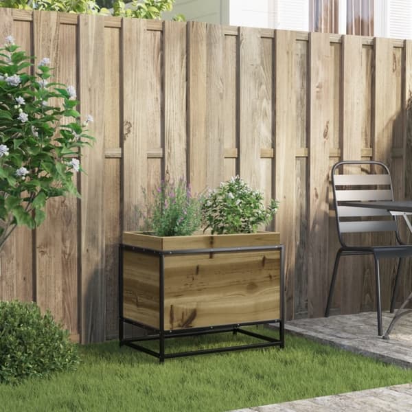vidaXL plantekasse 60x40x50 cm imprægneret fyrretræ