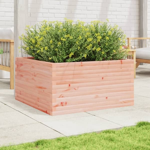 vidaXL plantekasse 90x90x46 cm massivt douglasgran