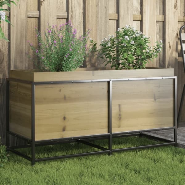 vidaXL plantekasse 100x40x50 cm imprægneret fyrretræ