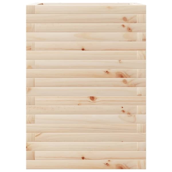 vidaXL Plantekasse 50x50x68,5 cm heltre furu
