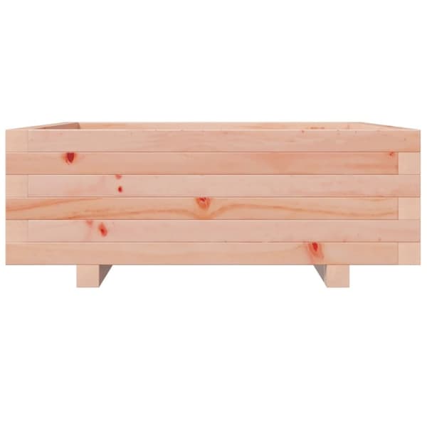 vidaXL Odlingslåda 70x70x26,5 cm massivt douglasträ