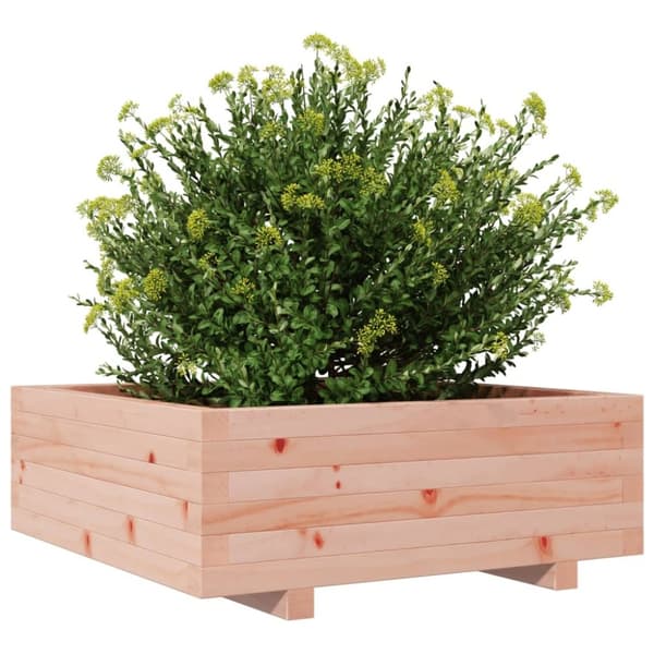 vidaXL plantekasse 70x70x26,5 cm massivt douglasgran