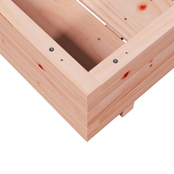 vidaXL plantekasse 70x70x26,5 cm massivt douglasgran
