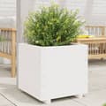 Miniatyrbillede 10 af 10: vidaXL plantekasse 60x60x49,5 cm massivt fyrretræ hvid