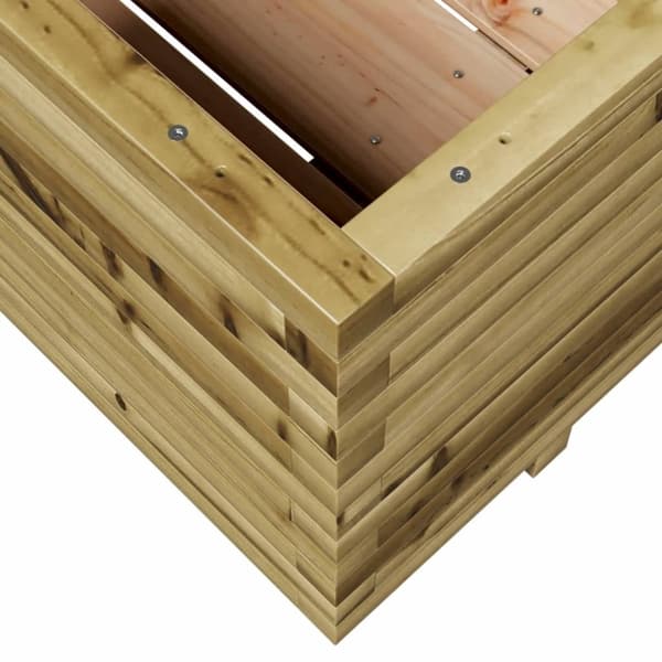 vidaXL Odlingslåda 90x60x49,5 cm impregnerat furu